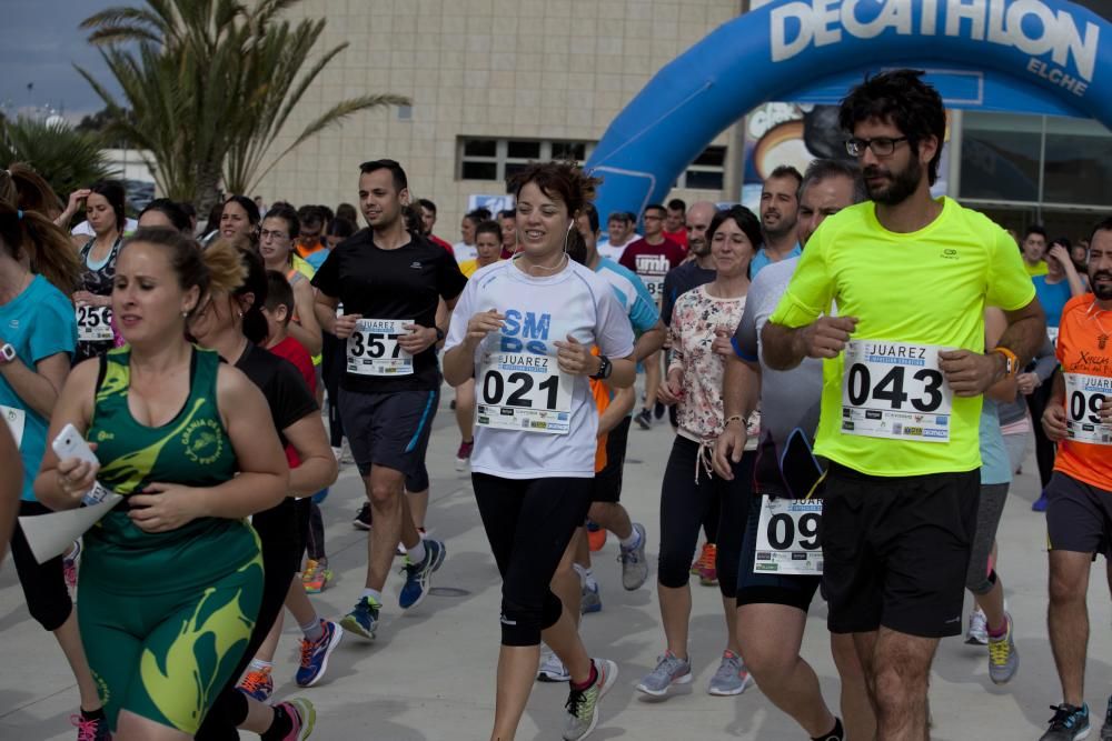 Imágenes del momento del inicio de la carrera