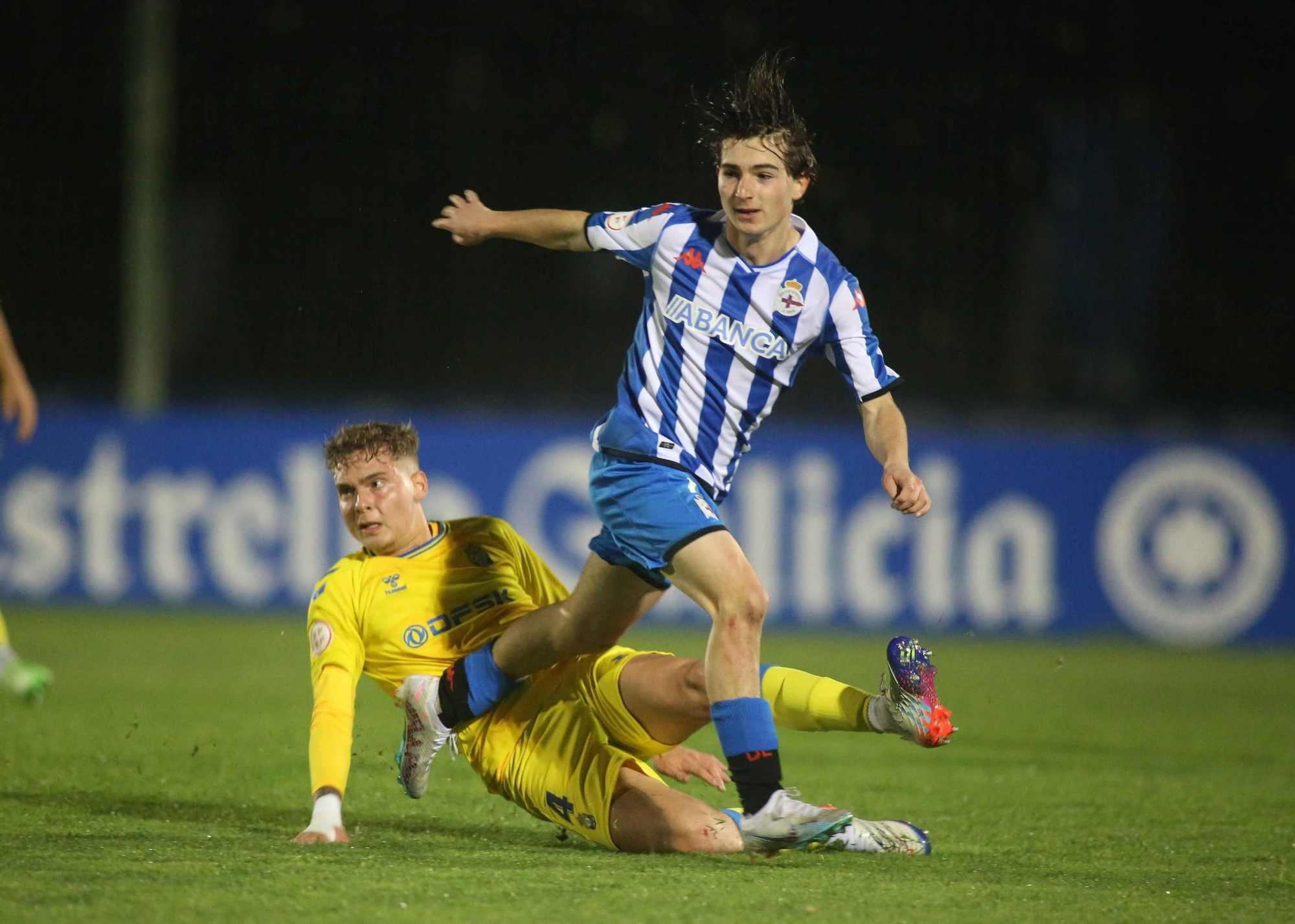 El Dépor Juvenil vence a Las Palmas y sueña con la Copa