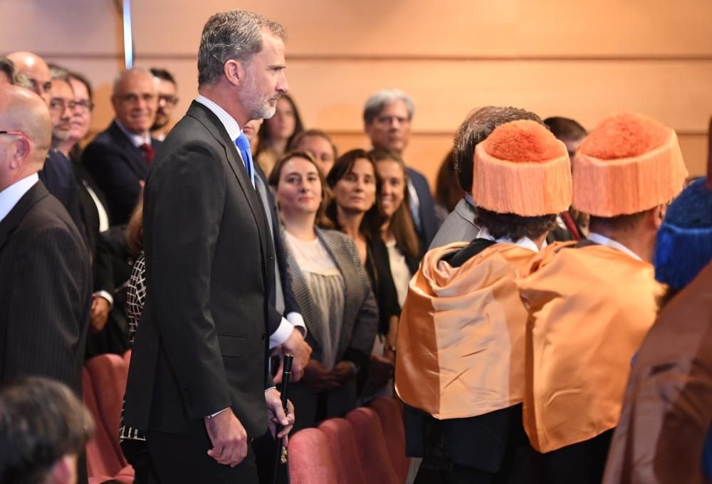 El rey Felipe VI inaugura el curso en A Coruña