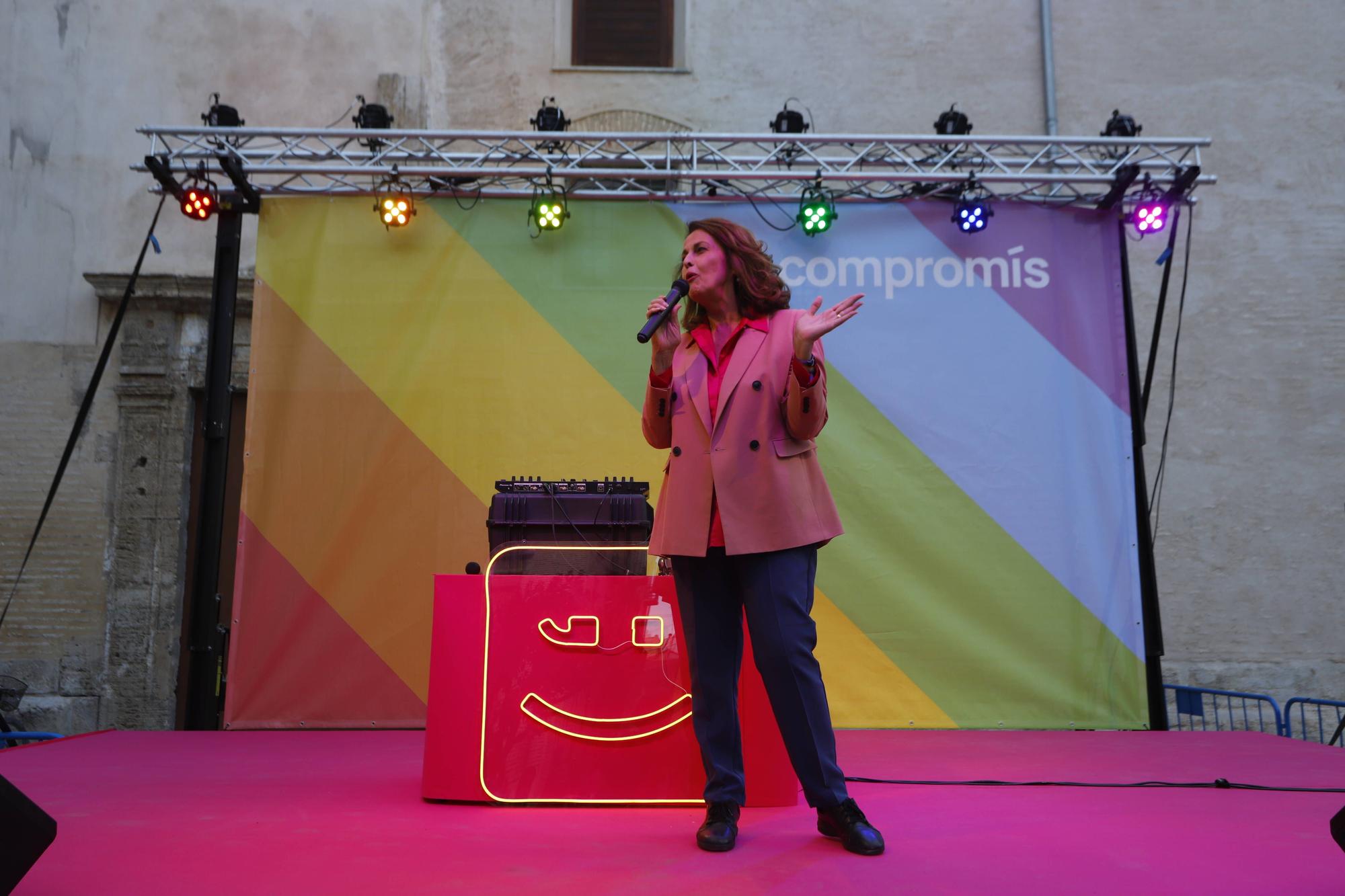 Fiesta LGTBIQ+ de Compromís, con Carla Antonelli en València
