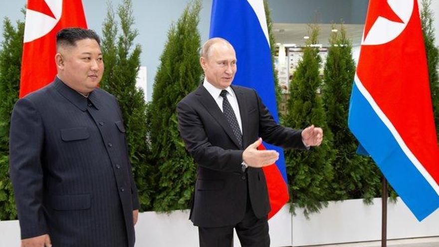 Arranca en Vladivostok la cumbre entre Kim Jong-un y Vladímir Putin