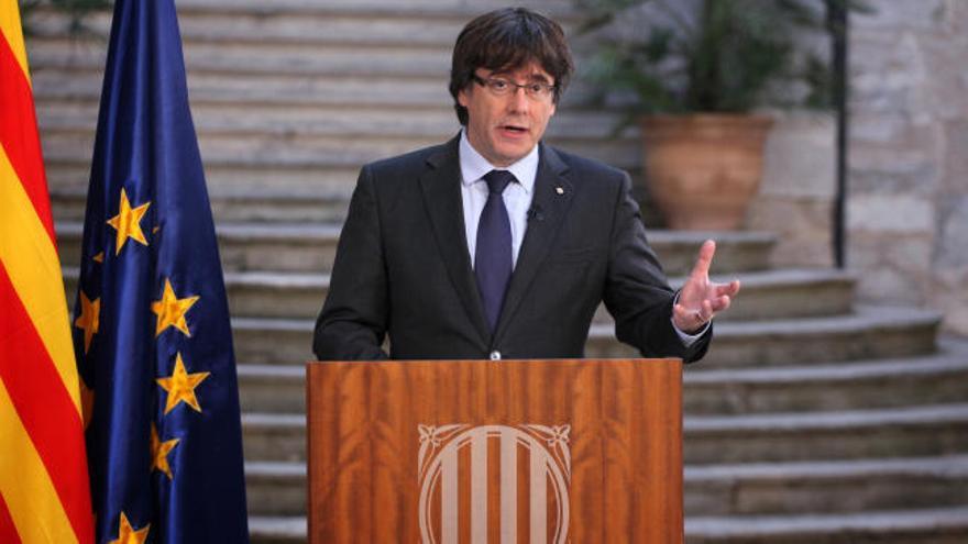 Puigdemont: "Tenemos la voluntad de seguir trabajando para tener un país libre"