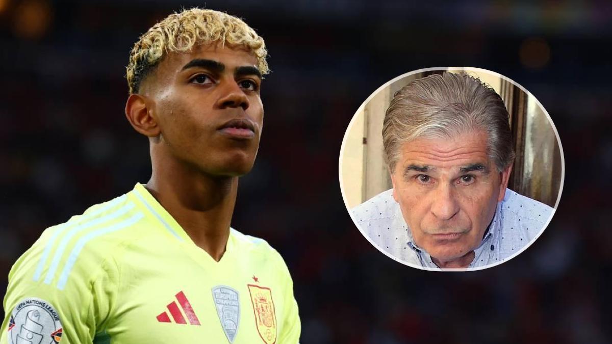 Lamine Yamal y Pedro Ruiz