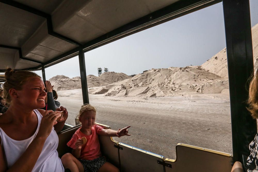 Grupo Salins ha puesto en marcha los itinerarios turísticos al interior de la salinera esta semana