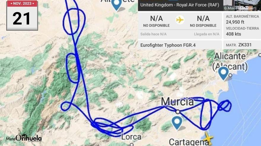 Un fuerte estruendo sobresalta a vecinos de la Región de Murcia