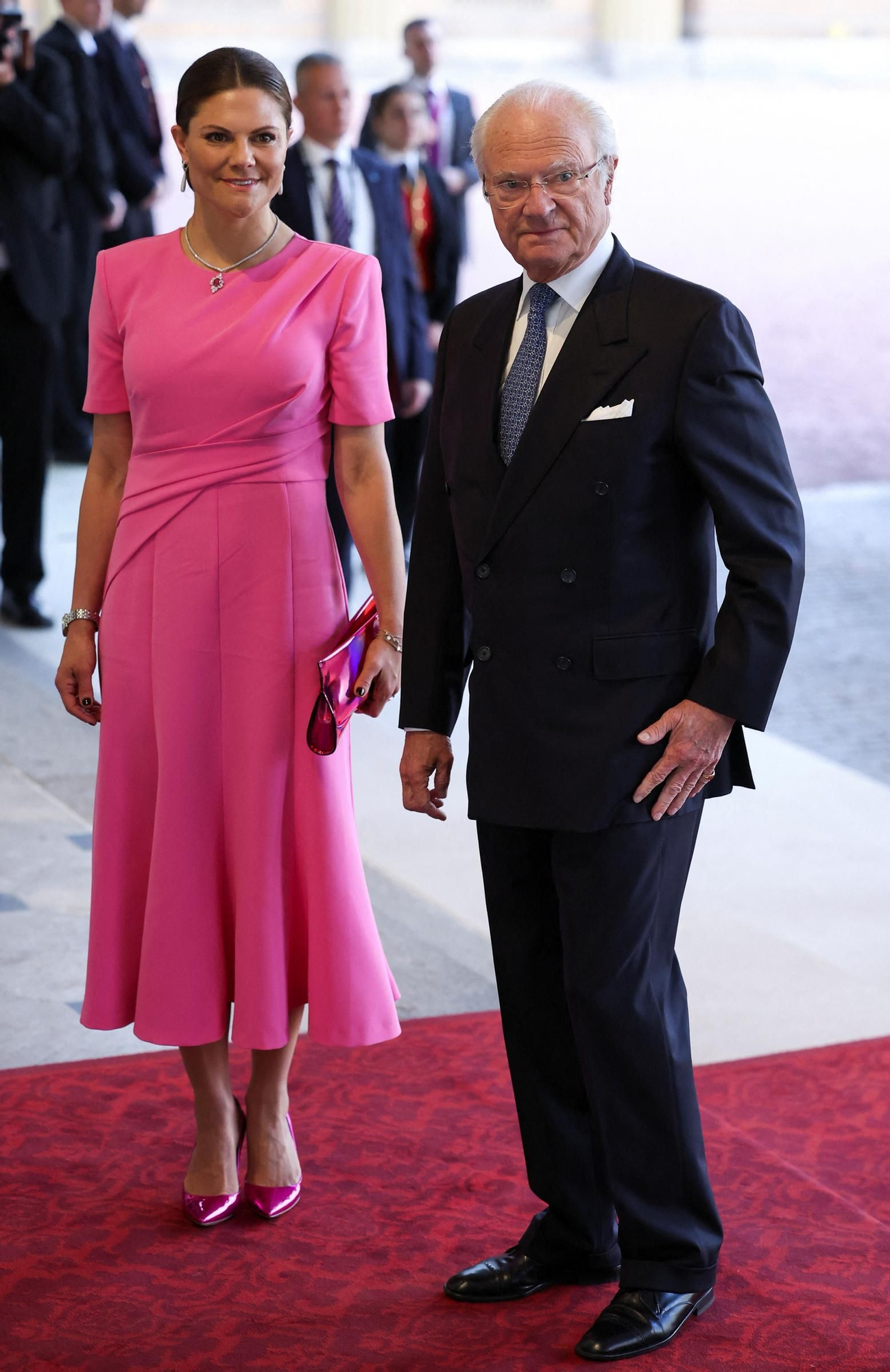 Britain's King Charles' reception at Buckingham Palace in London