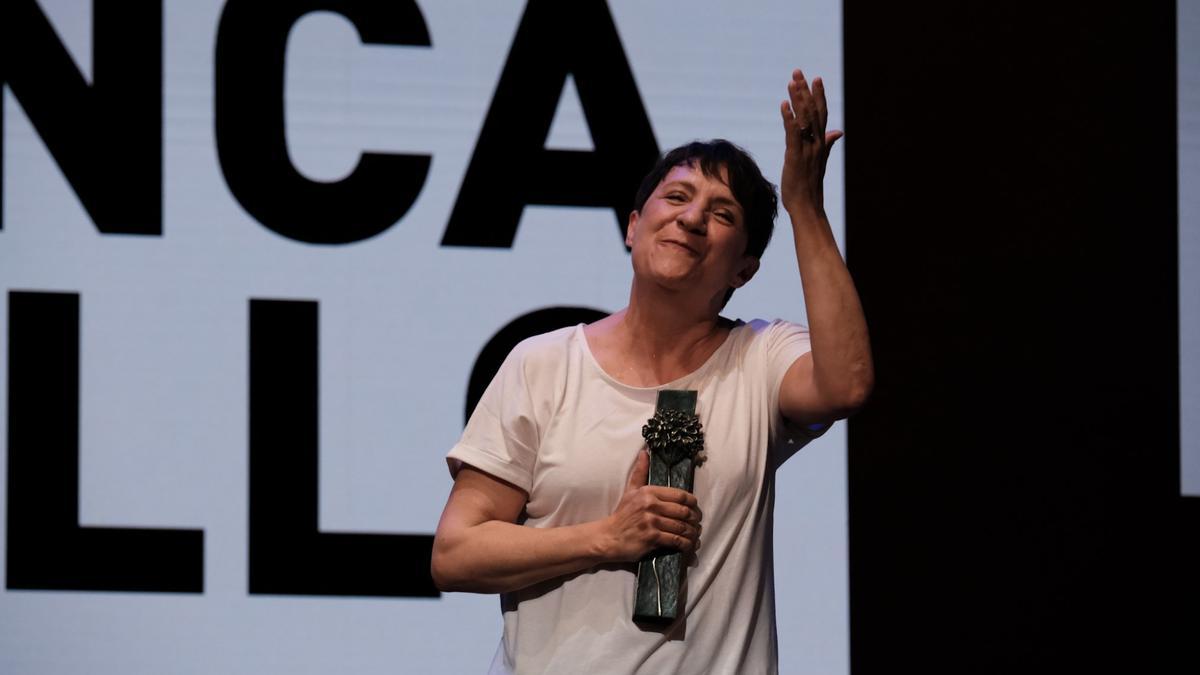 Blanca Portillo recibe el Premio Málaga en el 26 Festival de Cine de Málaga