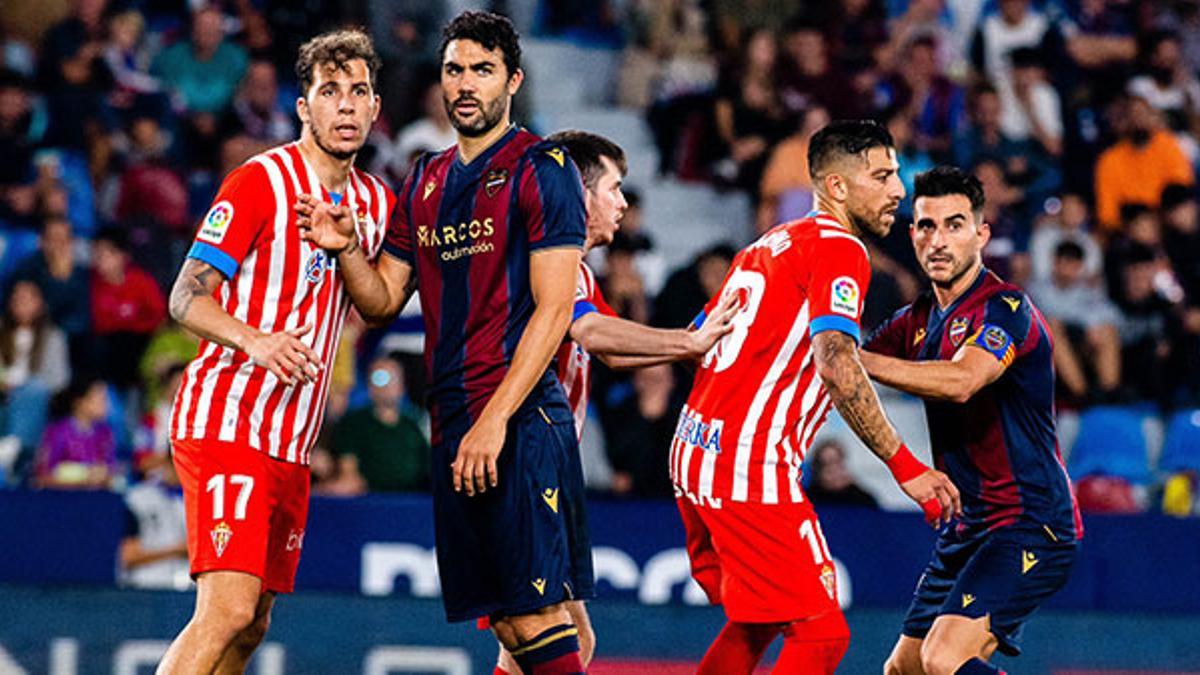Resumen, goles y highlights del Levante 1 - 0 Sporting de la jornada 13 de LaLiga Smartbank