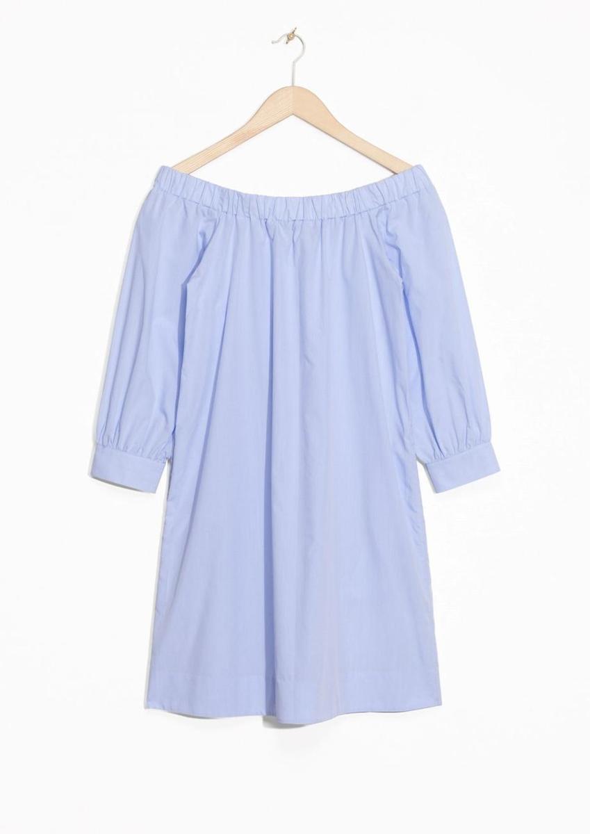 Vestido escote 'off the shoulders', &OtherStories