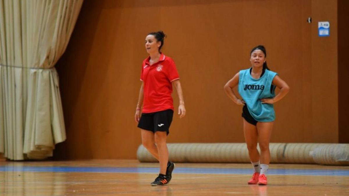 «Vamos a competir para tratar de darle valor al fútbol sala femenino en Ibiza» | FOTOS: ARSEN VORONYY