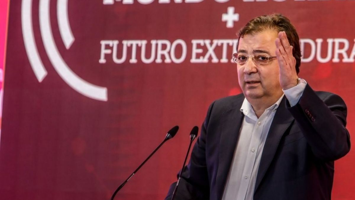 Guillermo Fernández Vara, presidente de Extremadura.