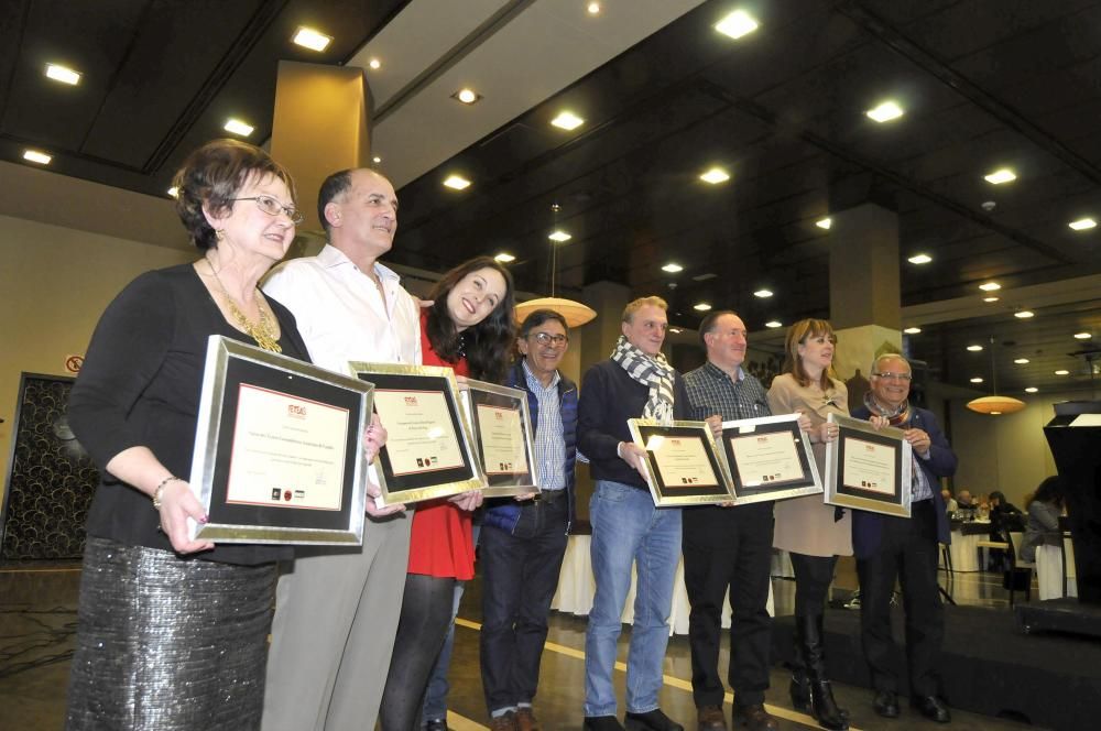 Entrega de diplomas de la Federación de Asociaciones de Teatro del Principado