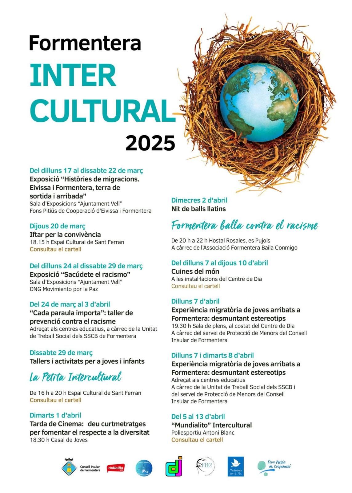 El cartel de Formentera Intercultural