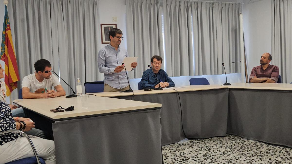 Así ha sido la votación para investir a Vicent Alfonso (Compromís-Iniciativa pel Poble) como alcalde de Alfarb