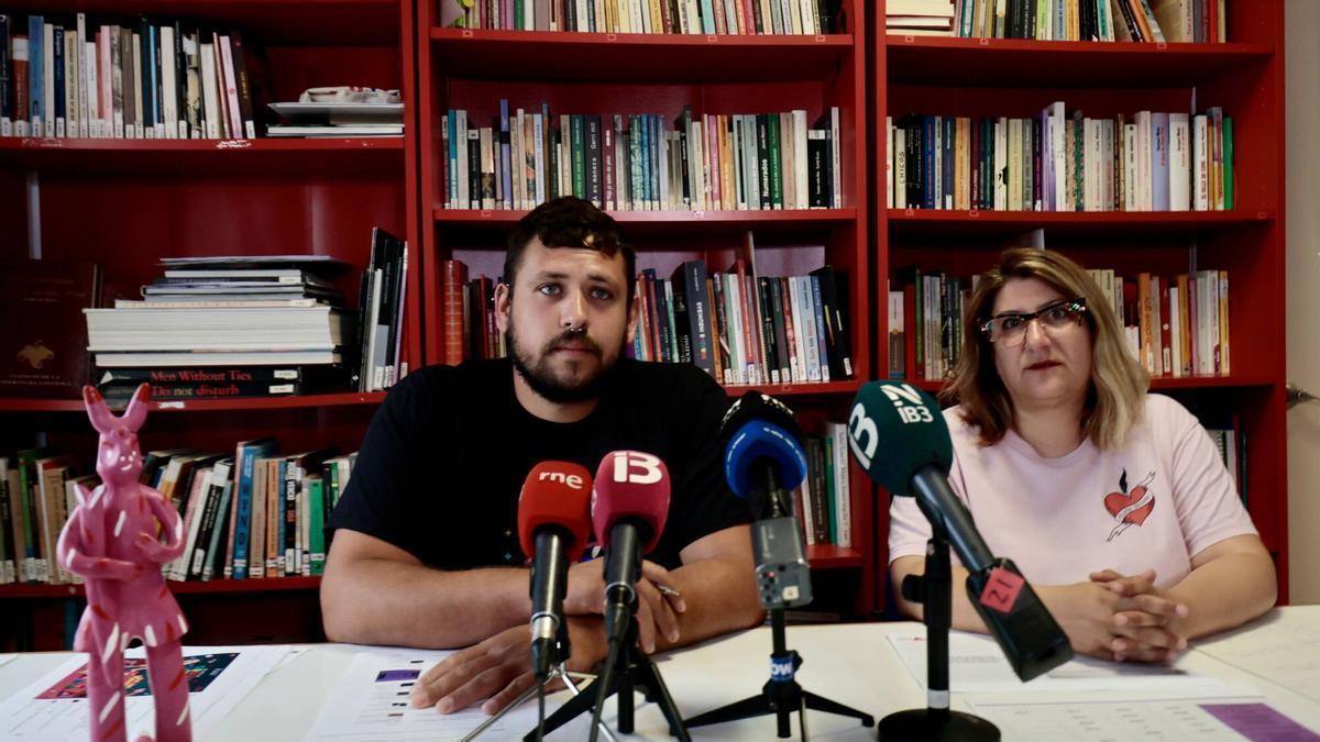 PALMA. RUEDA DE PRENSA DE BEN AMICS SOBRE LA VERBENA-FIESTA DEL ORGULLO, CUYO EXPEDIENTE CORT HA COMUNICADO QUE EMPIEZA A TRAMITAR ESTA SEMANA. Y QUE BEN AMICS, HASTA HOY, DA POR PERDIDA