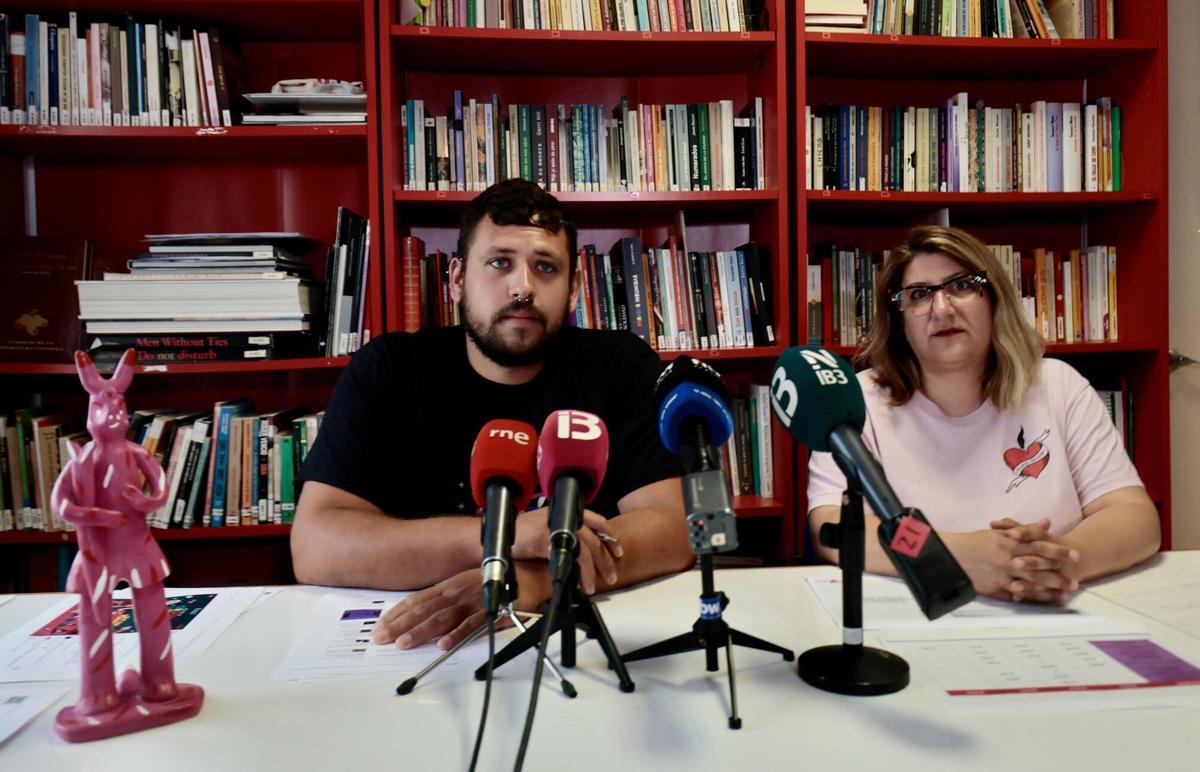 Rueda de prensa de Ben Amics sobre la fiesta del Orgullo