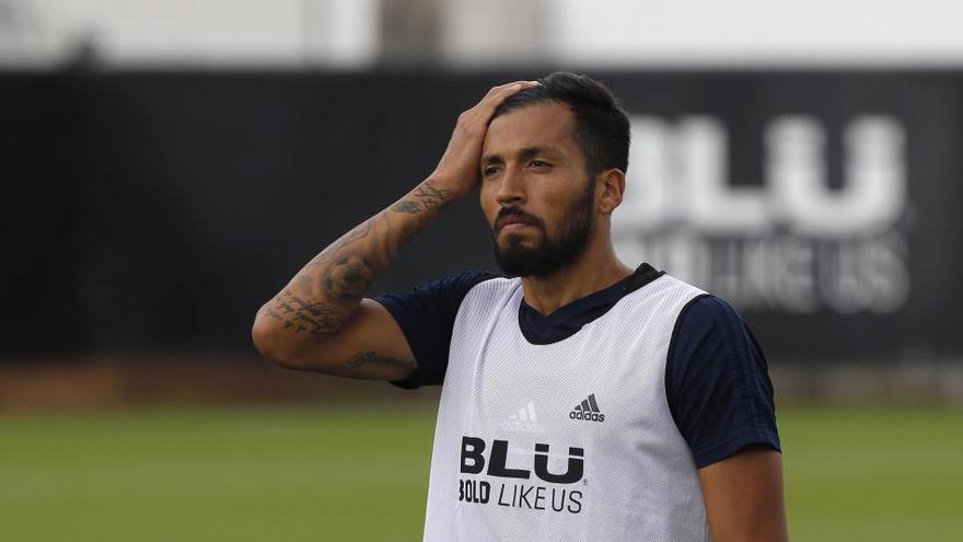 Garay, lesionado de la musculatura lumbar