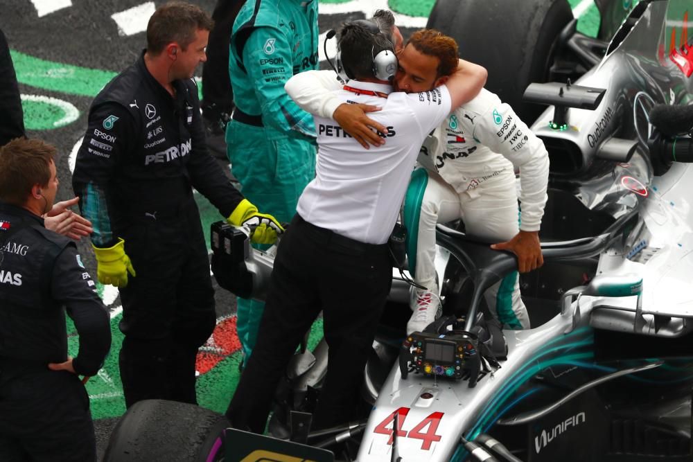 Hamilton, campeón del mundo de F1