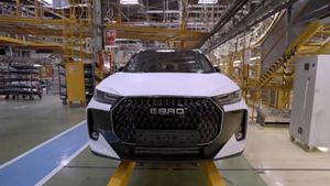 Un coche en producción de Ebro