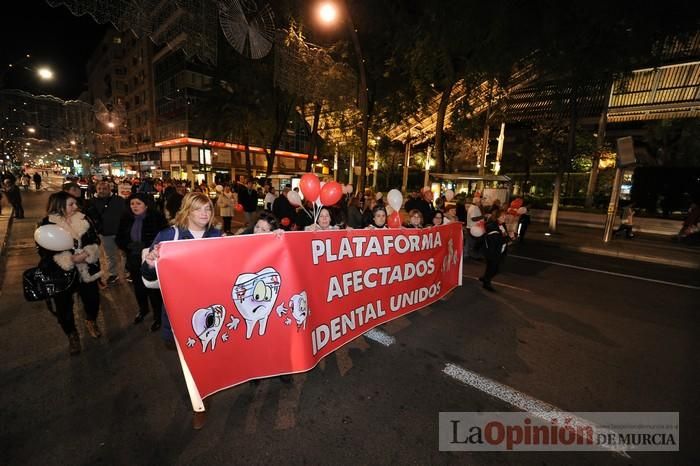 Manifestación de iDental en Gran Vía