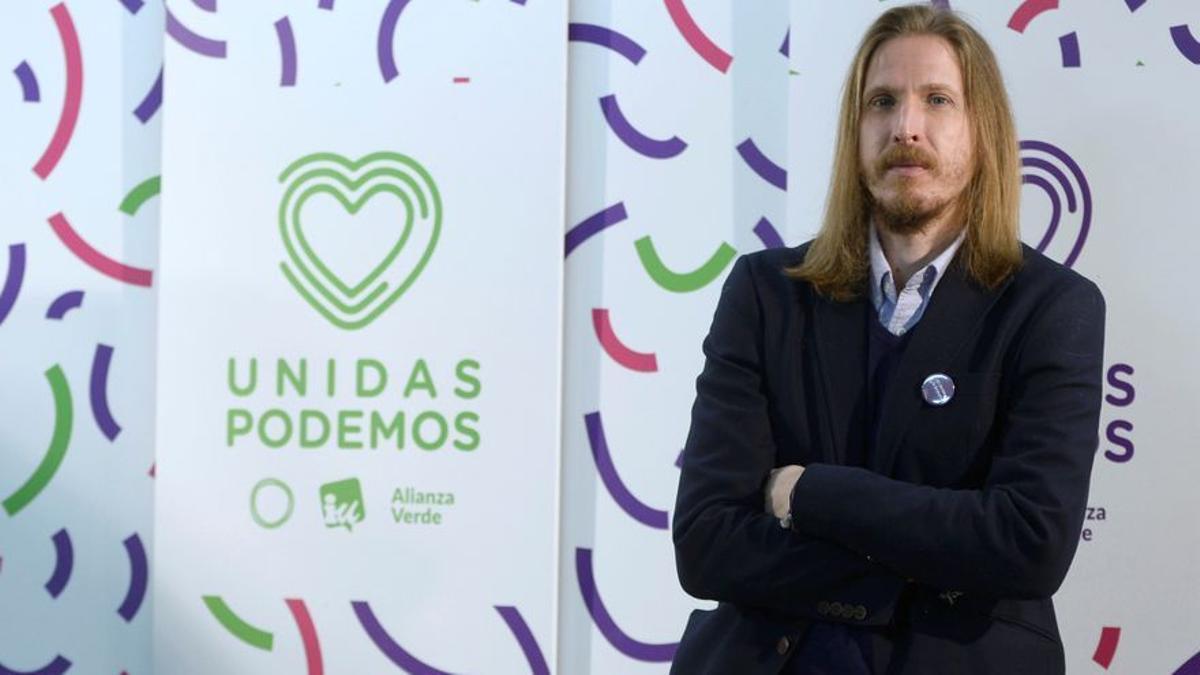 Pablo Fernández Santos, candidato de Unidas Podemos.