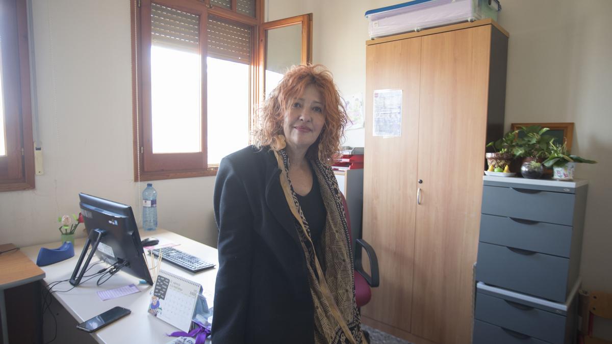 Chelo Álvarez, presidenta de la Asociación Alanna de apoyo a mujeres víctimas de violencia de género.