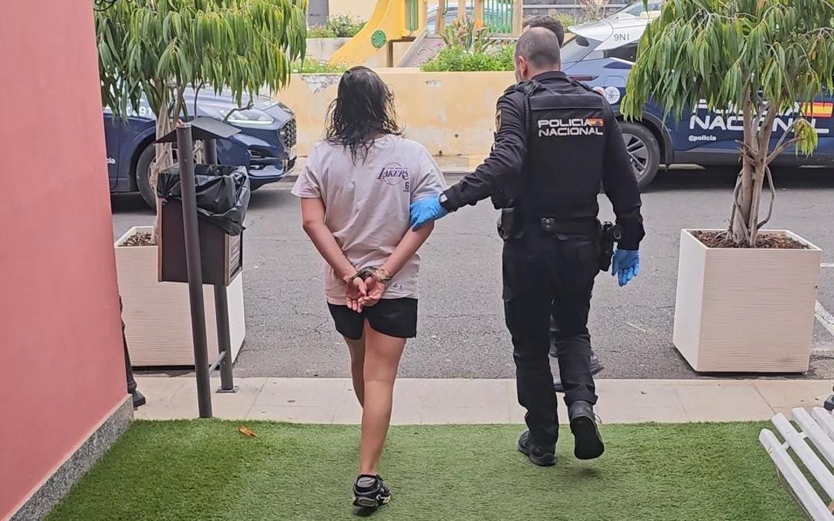Detenida en el Puerto de la Cruz