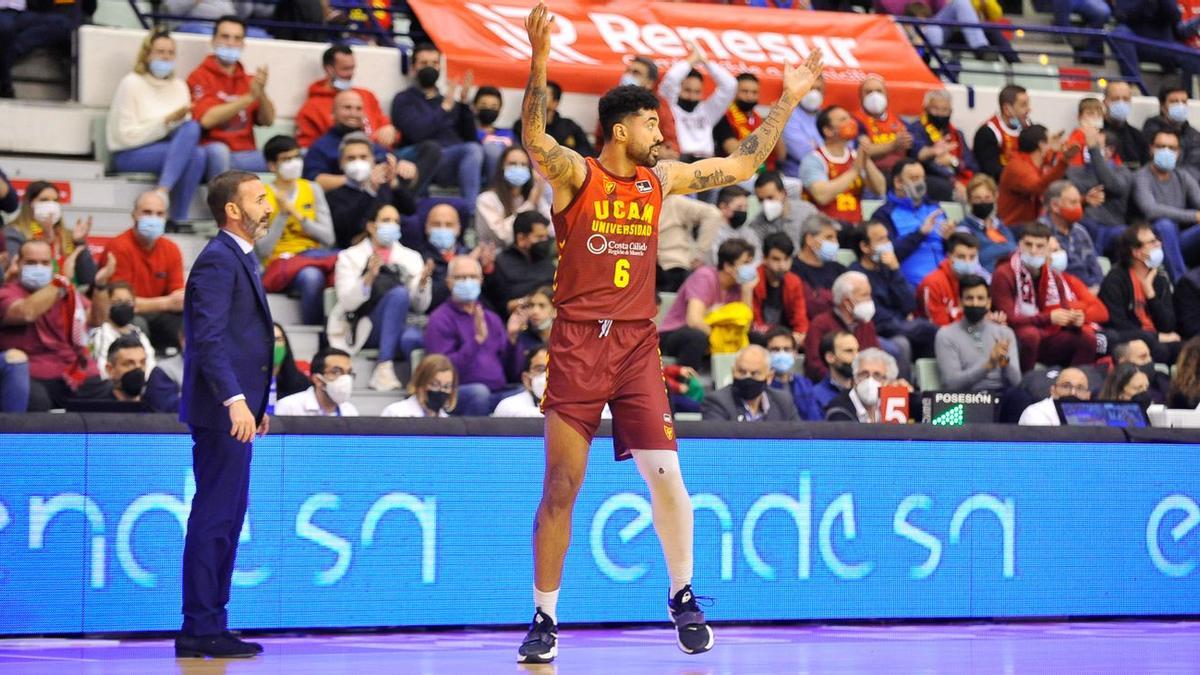 Augusto Lima, en el Palacio de los Deportes de Murcia.