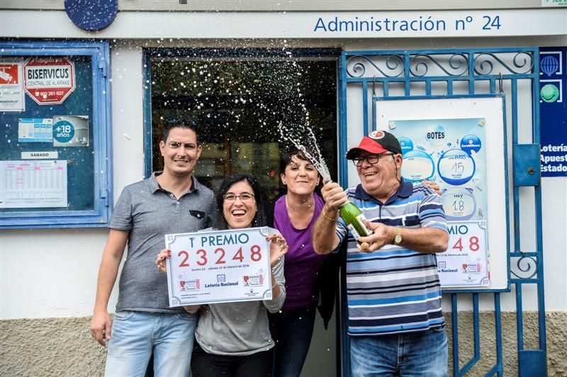 La Lotería Nacional cae en Las Palmas