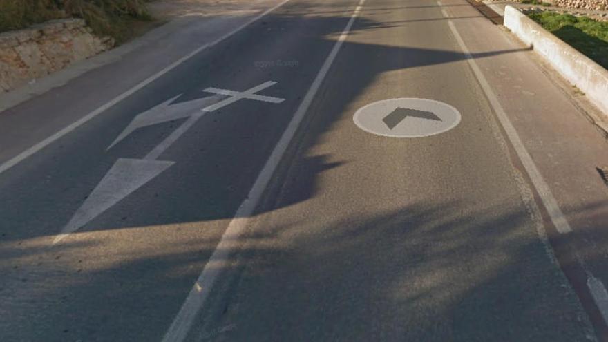 Dos heridos, uno grave, en el accidente casual de una moto en Formentera