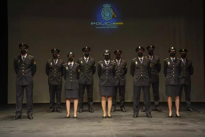 Diez nuevos miembros de la Policía Nacional juran el cargo en Zamora