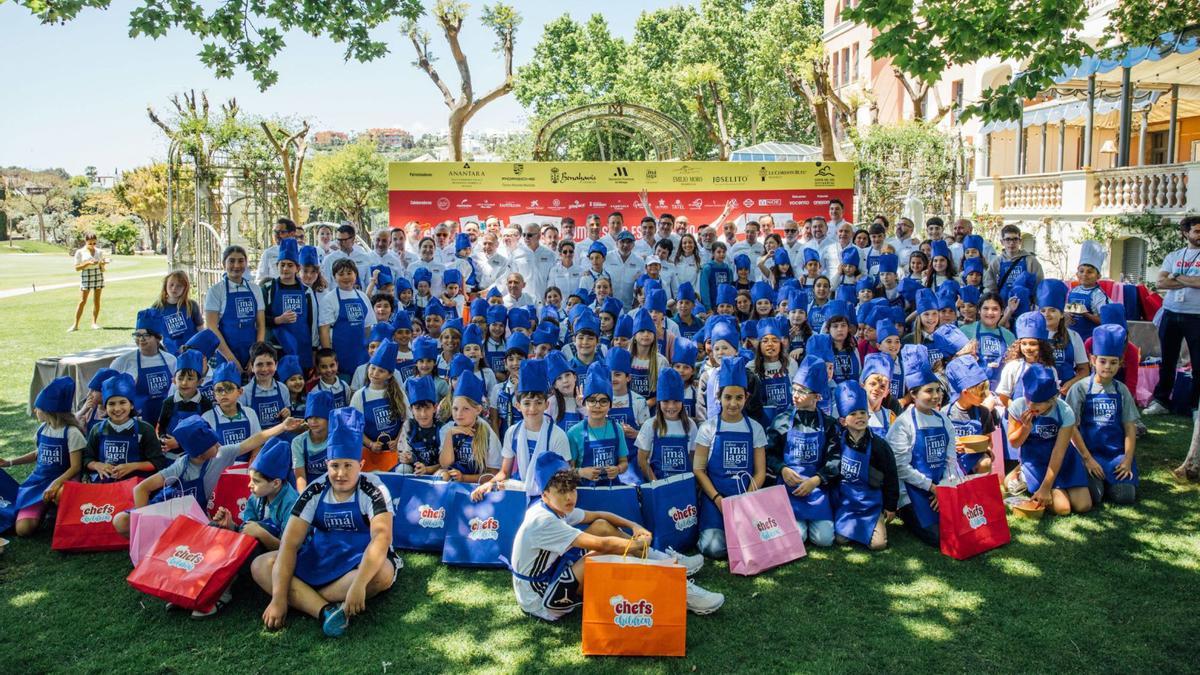 Los chefs y los niños fueron protagonistas de la séptima gala de ChefsForChildren en Benahavís.