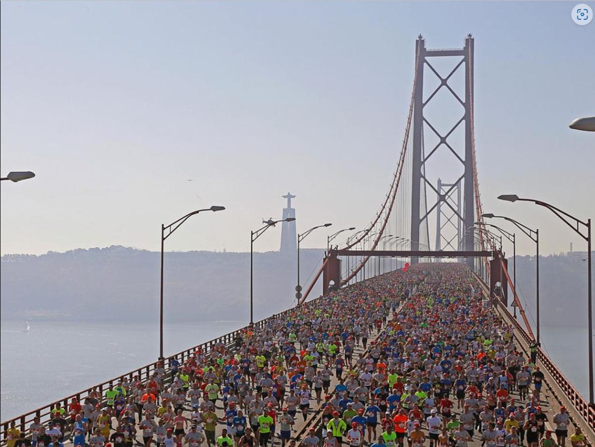 Salida desde el Puente 25 de Abril