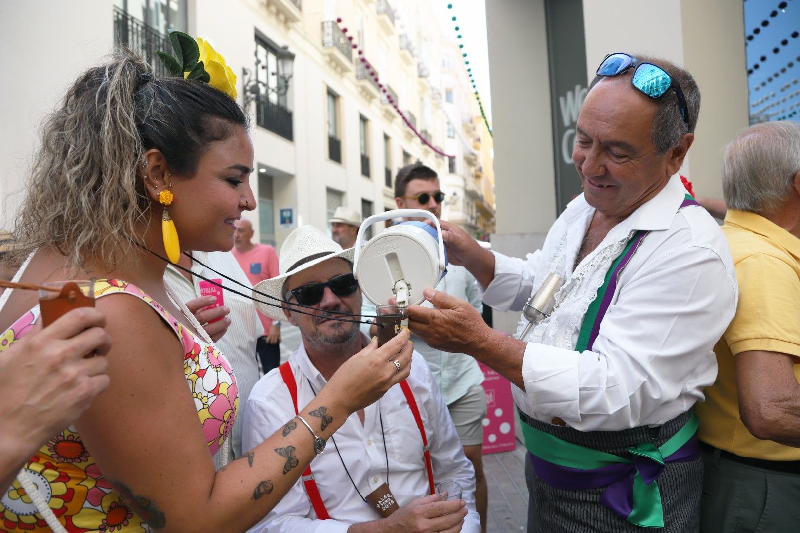 Colores  y sonrisas hasta el final en la Feria del Centro