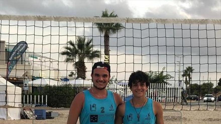 Scarlat y Mateu, novenos en el Nacional sub-19