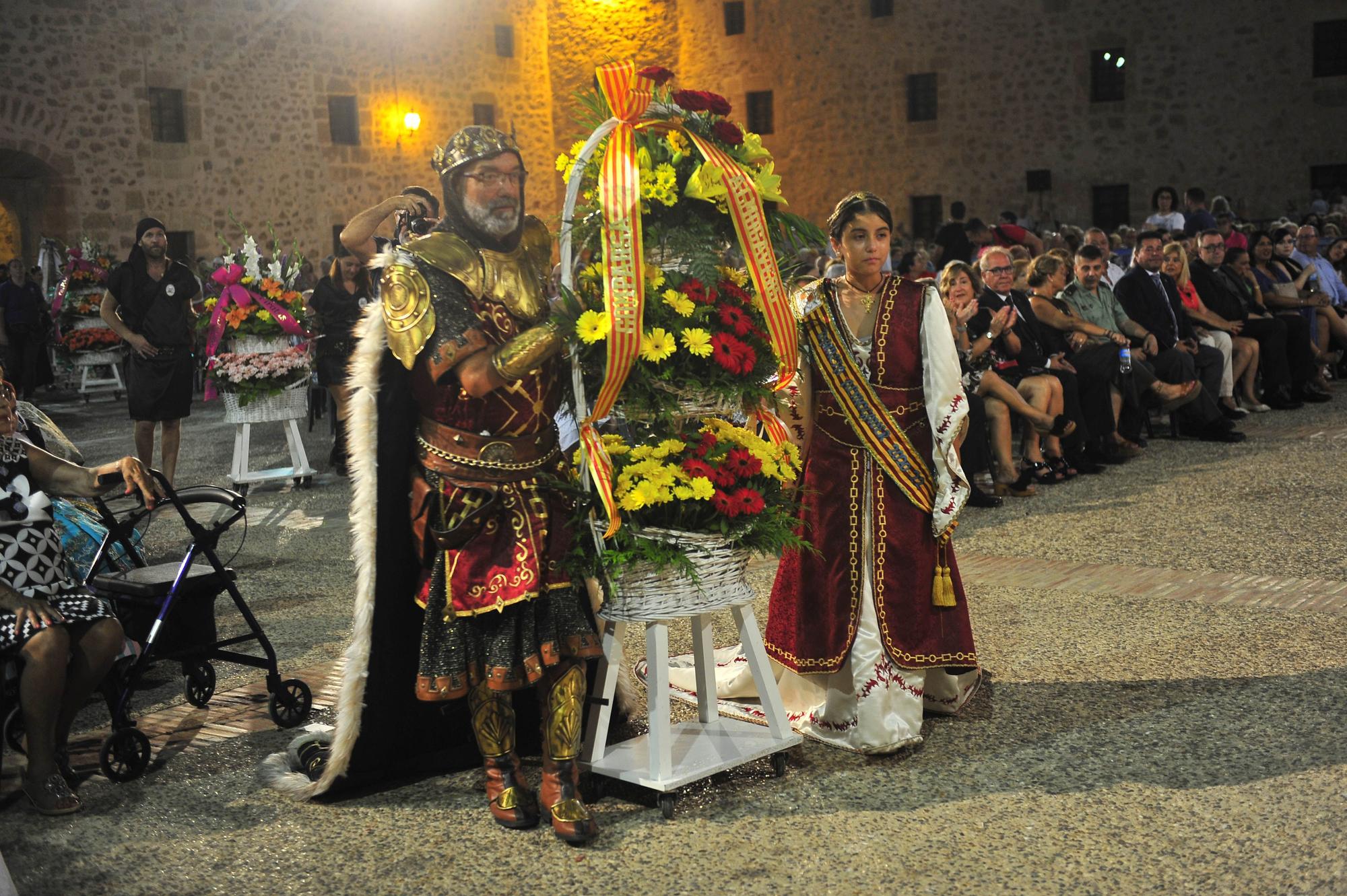 Ofrenda de flores a la Virgen de Loreto