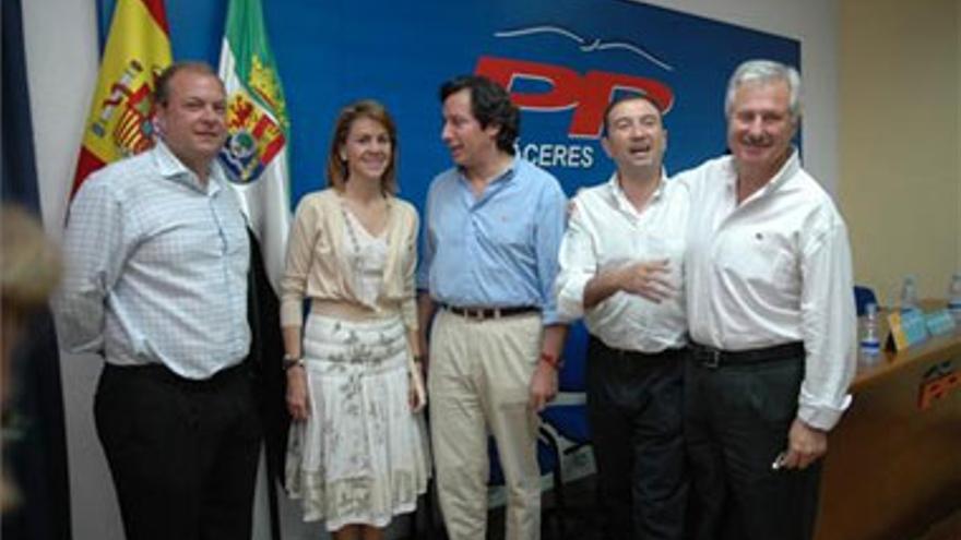 La fecha del congreso del PP extremeño depende de las agendas de Rajoy y De Cospedal