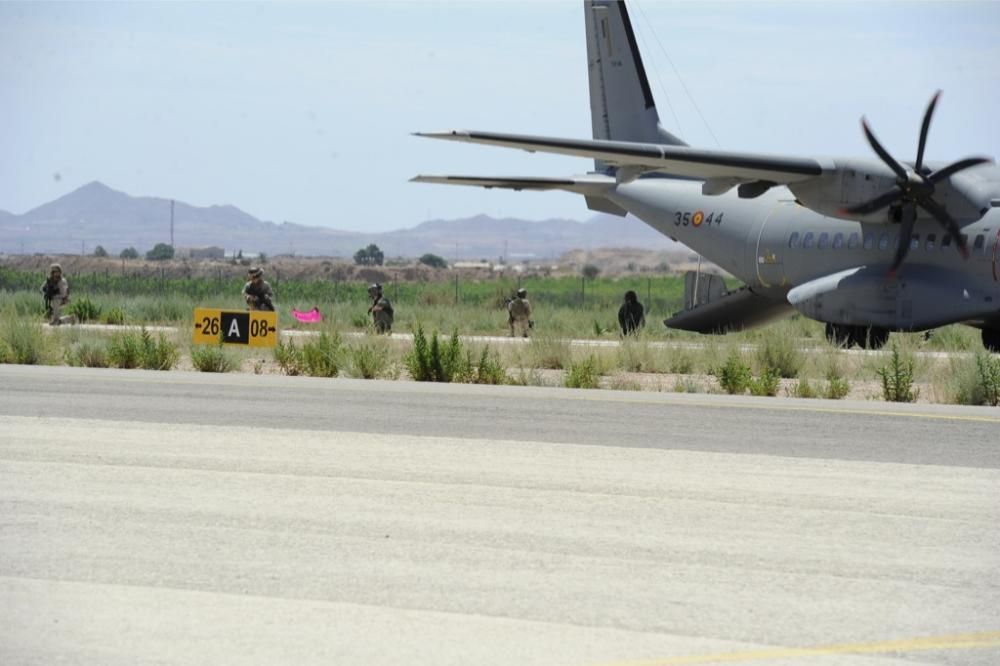 Simulacro de rescate de rehenes en Alhama de Murcia