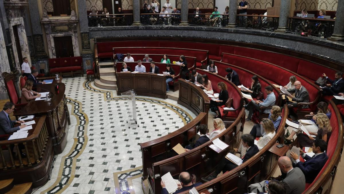 Pleno del Ayuntamiento de València.