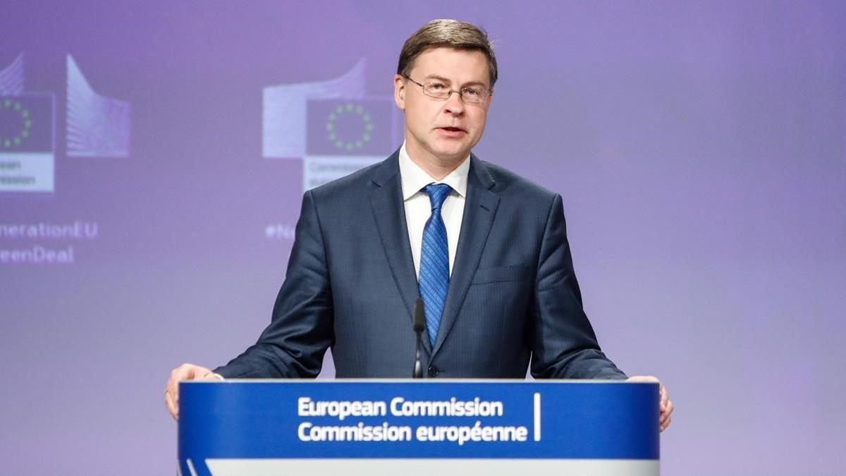 El letón Valdis Dombrovskis asume la cartera de Comercio en la Comisión Europea.