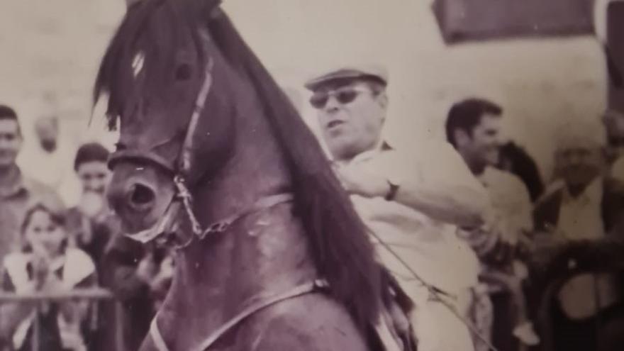 José Ribes era un maestro de la doma y tenía gran complicidad con sus caballos