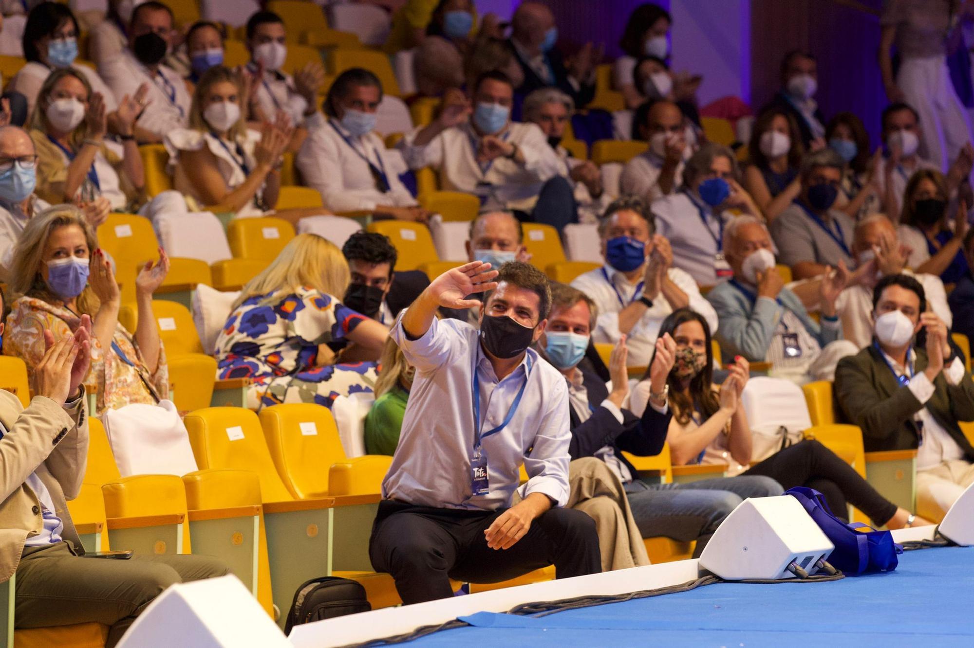 Las imágenes del congreso regional del PP celebrado en el Palau de Les Arts Reina Sofía