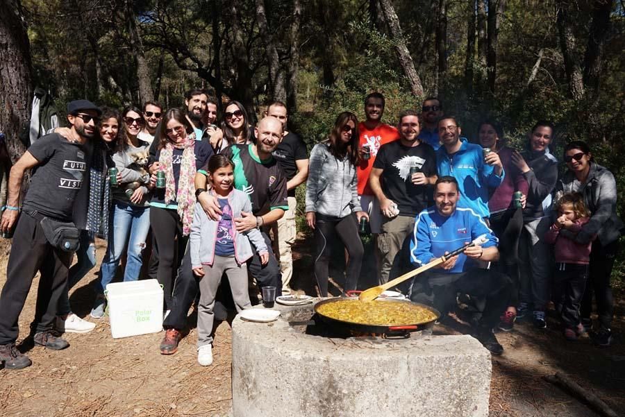 De perol por San Rafael, en Los Villares y El Arenal