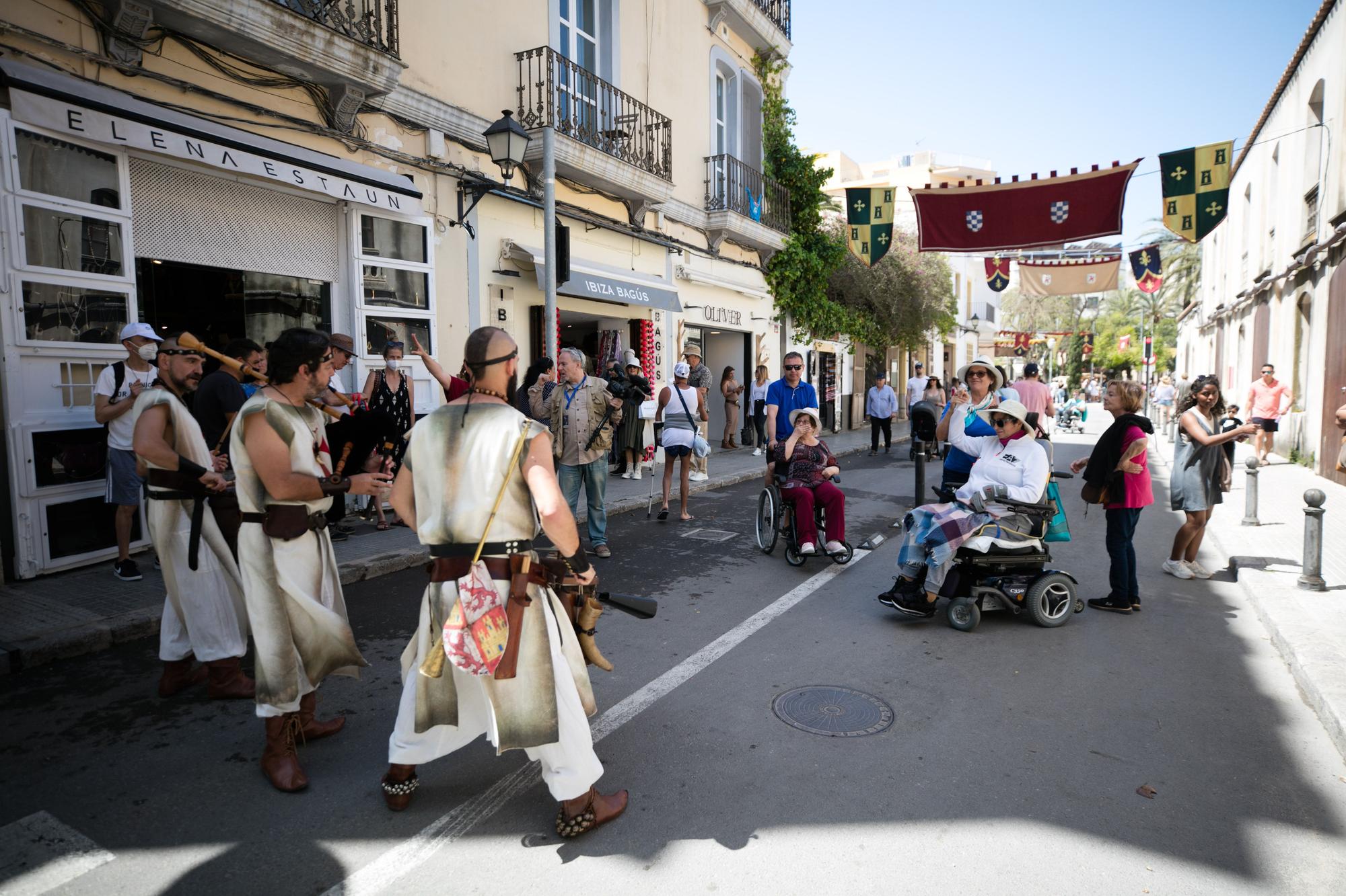 Así ha transcurrido la segunda jornada de la Feria Medieval de Ibiza