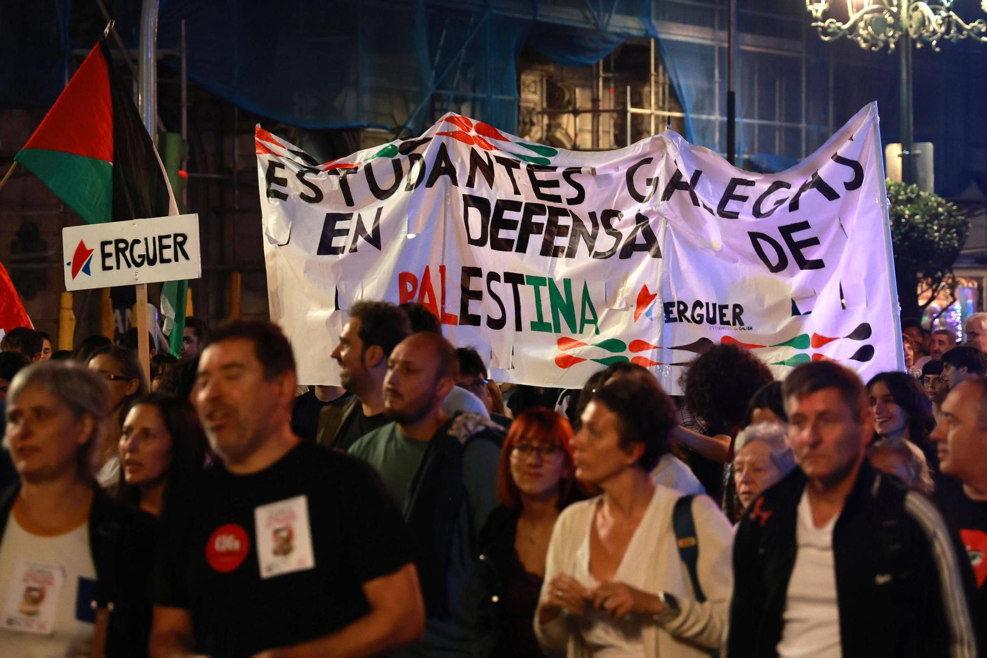 Vigo continúa en pie contra el genocidio de Israel sobre Palestina