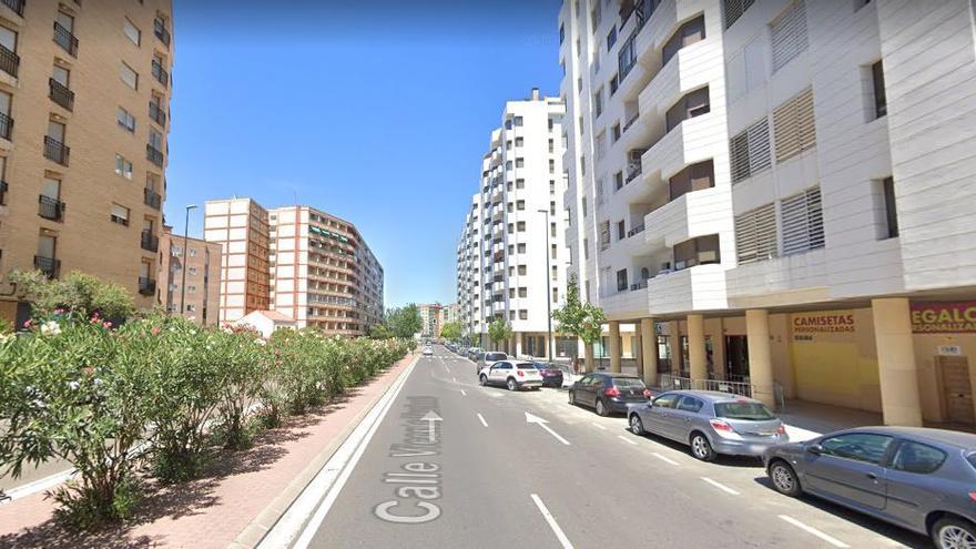 Calle Vicente Berdusán de Zaragoza.