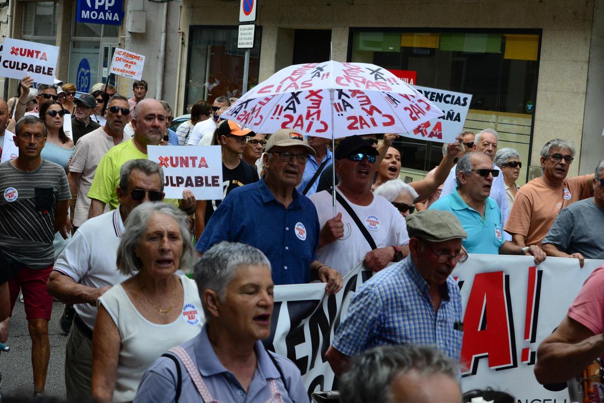 La manifestación por el PAC de Moaña, en imágenes La manifestación por el PAC de Moaña, en imágenes