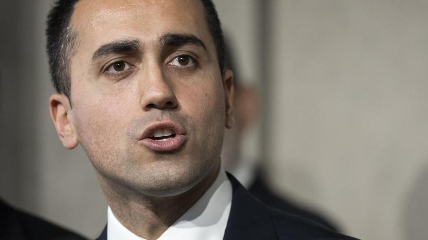 Luigi di Maio, el líder del M5S.