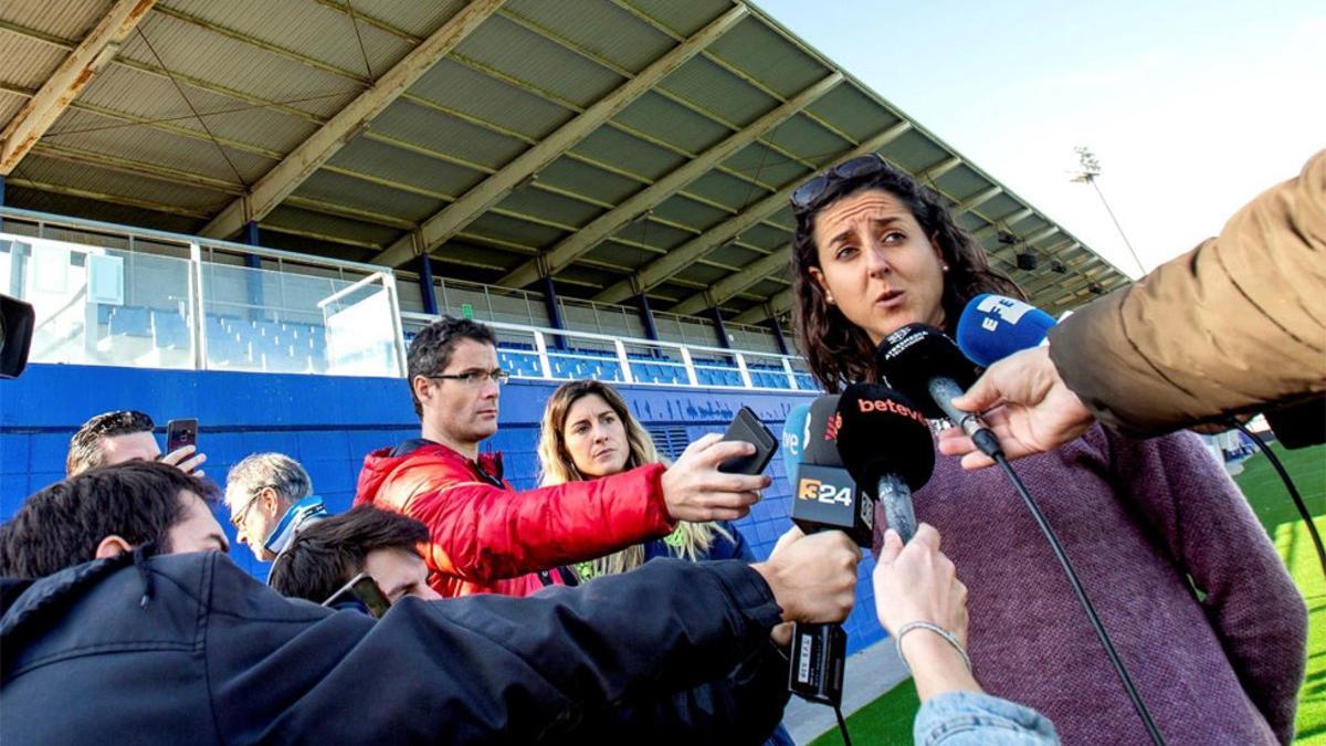 Paloma Fernández dice adiós al Espanyol