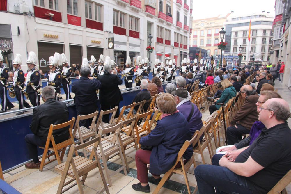 Las imágenes del Resucitado, la procesión del Domingo de Resurrección que pone punto final a la Semana Santa de Málaga